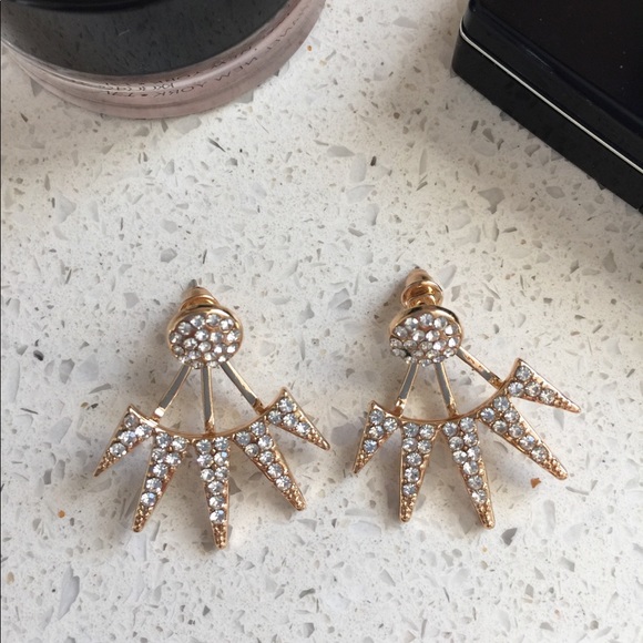 Golden StarRay Earring Jackets - Picture 3 of 4